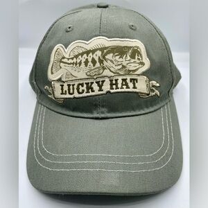 Bass Green Lucky SnapBack Baseball Cap/Hat, Adjustable